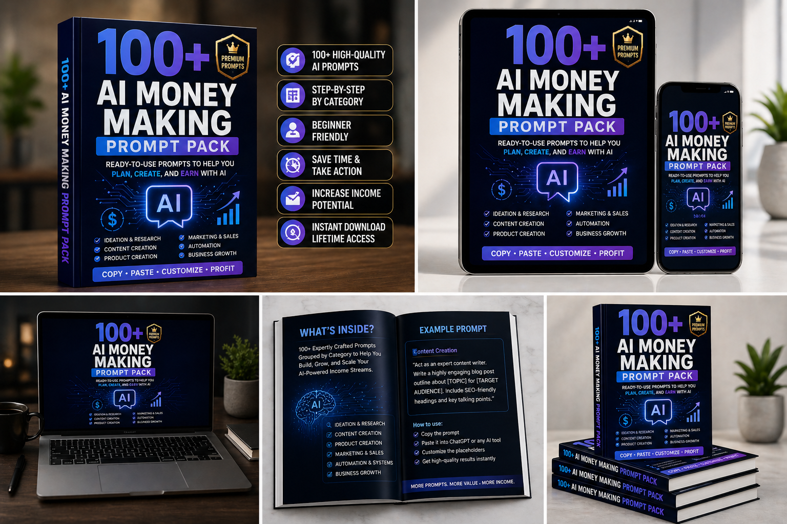 AI Money Making System™ — Complete Beginner-to-Income Toolkit