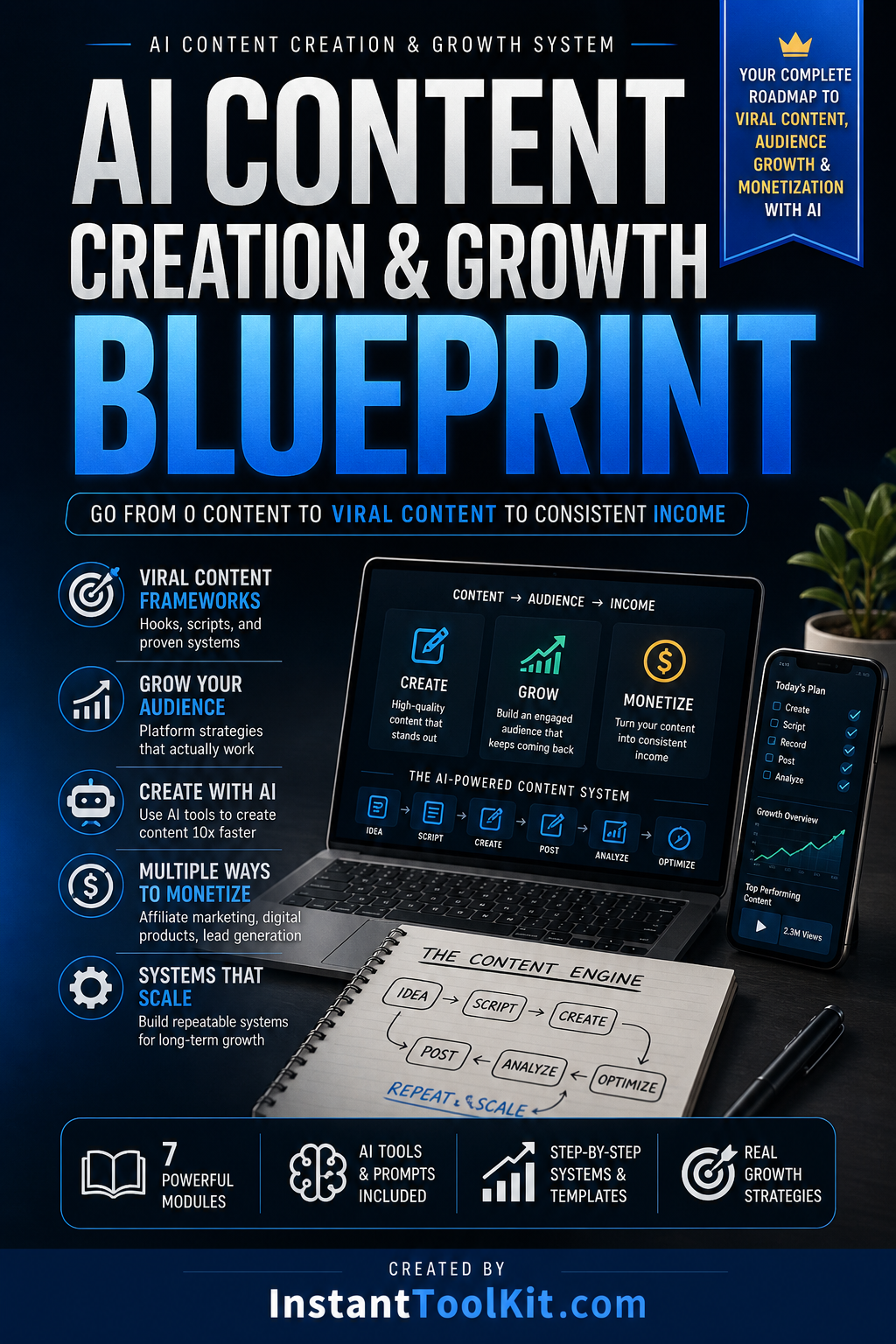 AI Content Creation & Growth System (AI Powered)