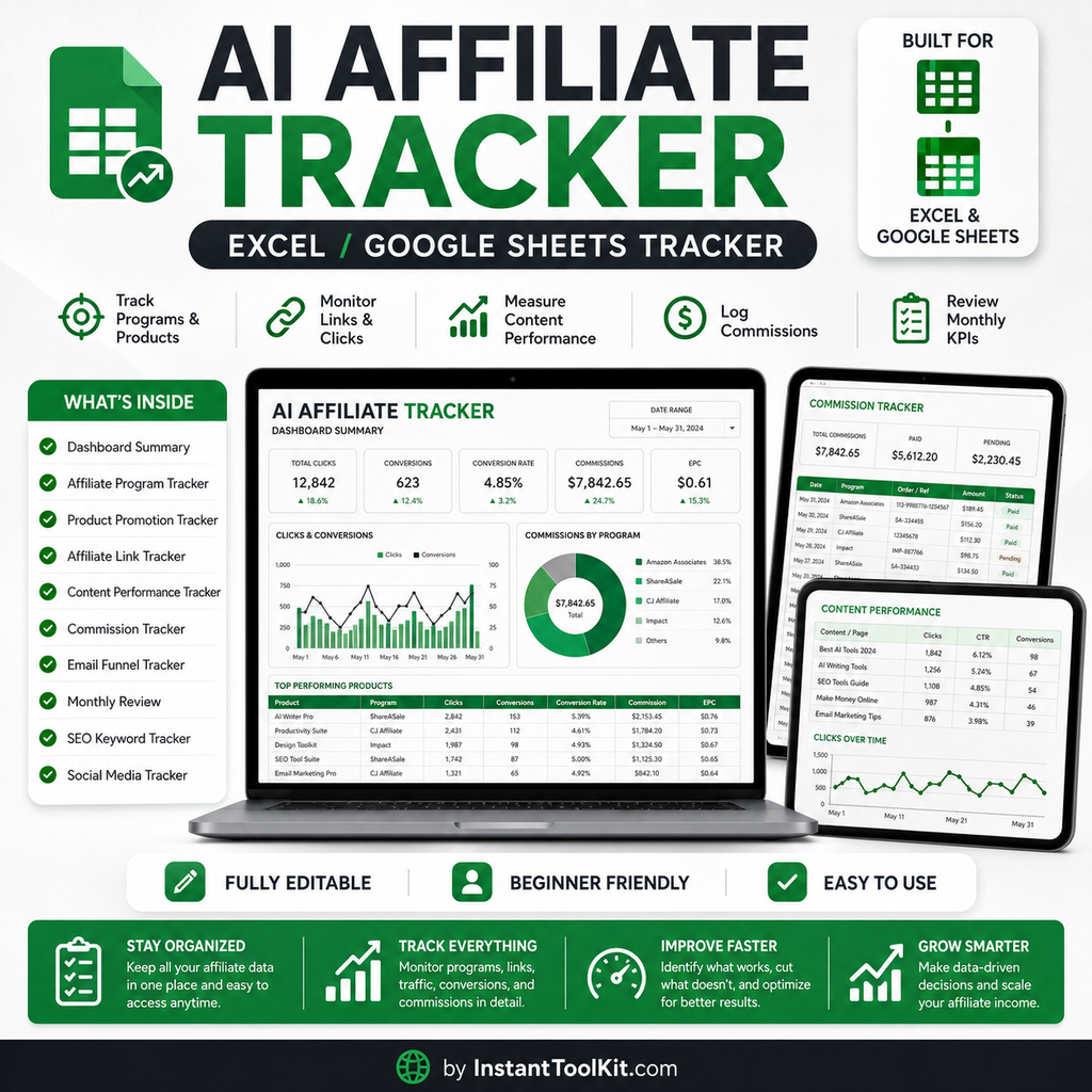 Affiliate Marketing System (AI-Based) | Complete AI Affiliate Marketing Toolkit